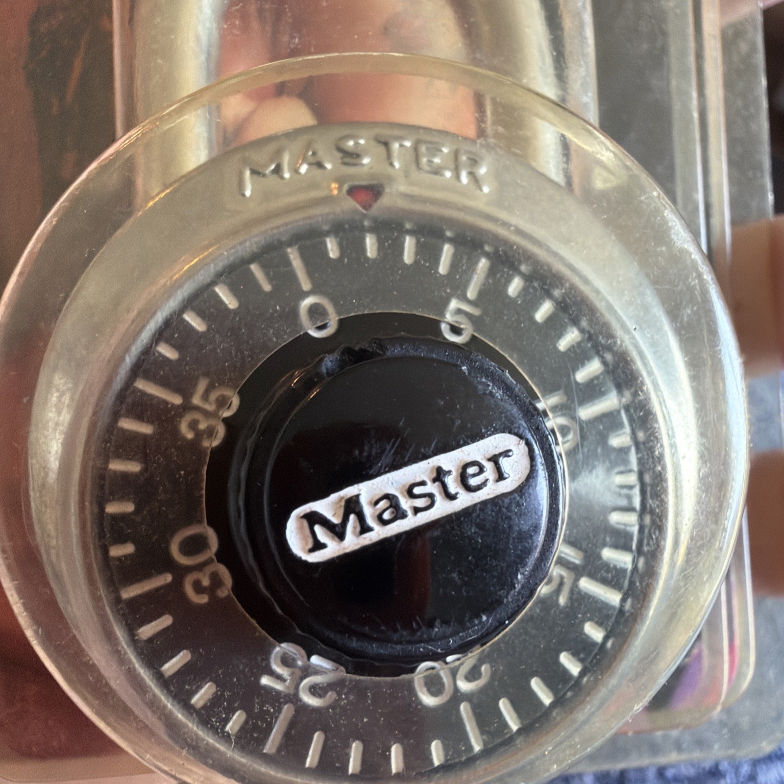 VTG 2000 Master Lock Combination Padlock Silver Black 1500D Locker