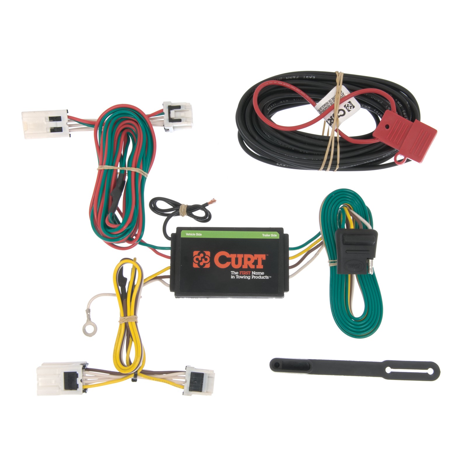 Trailer Wiring Harness Towing Lights CURT Plug & Play For 2012-2021 Nissan NV