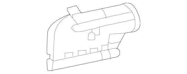 Genuine Mercedes-Benz Air Vent 167-830-98-01-9051