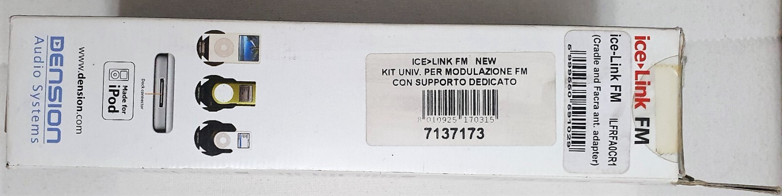 Dension 7137242 - Ice Link - Universal iPod Interface with FM Modulator.