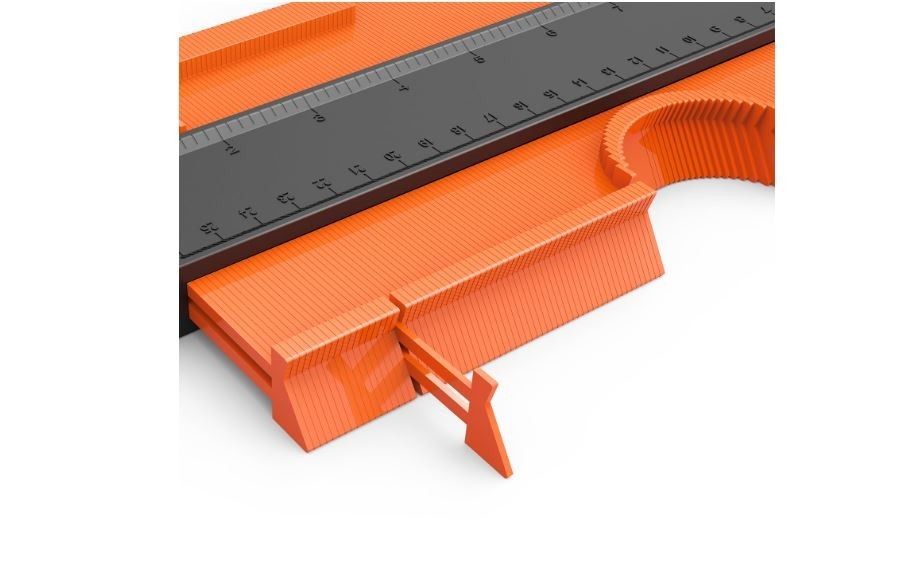 2-Piece Contour Gauge Duplicator Set – 6" & 10" Profile Shape Tool
