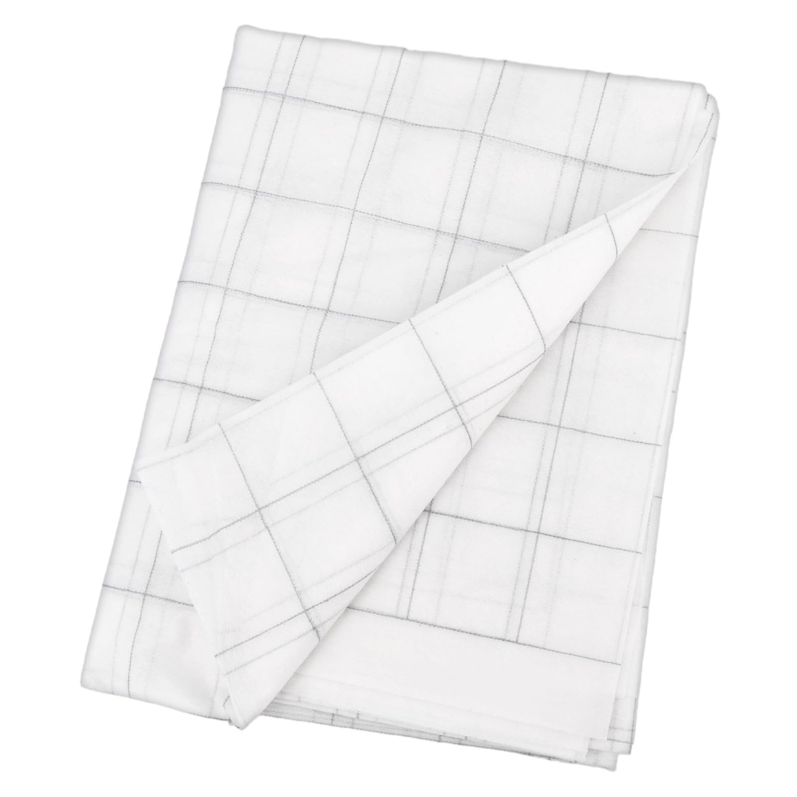 Fusible Interfacing with 2.5x2.5in Grid, 47" x 4 Yds Durable & Washable Light...
