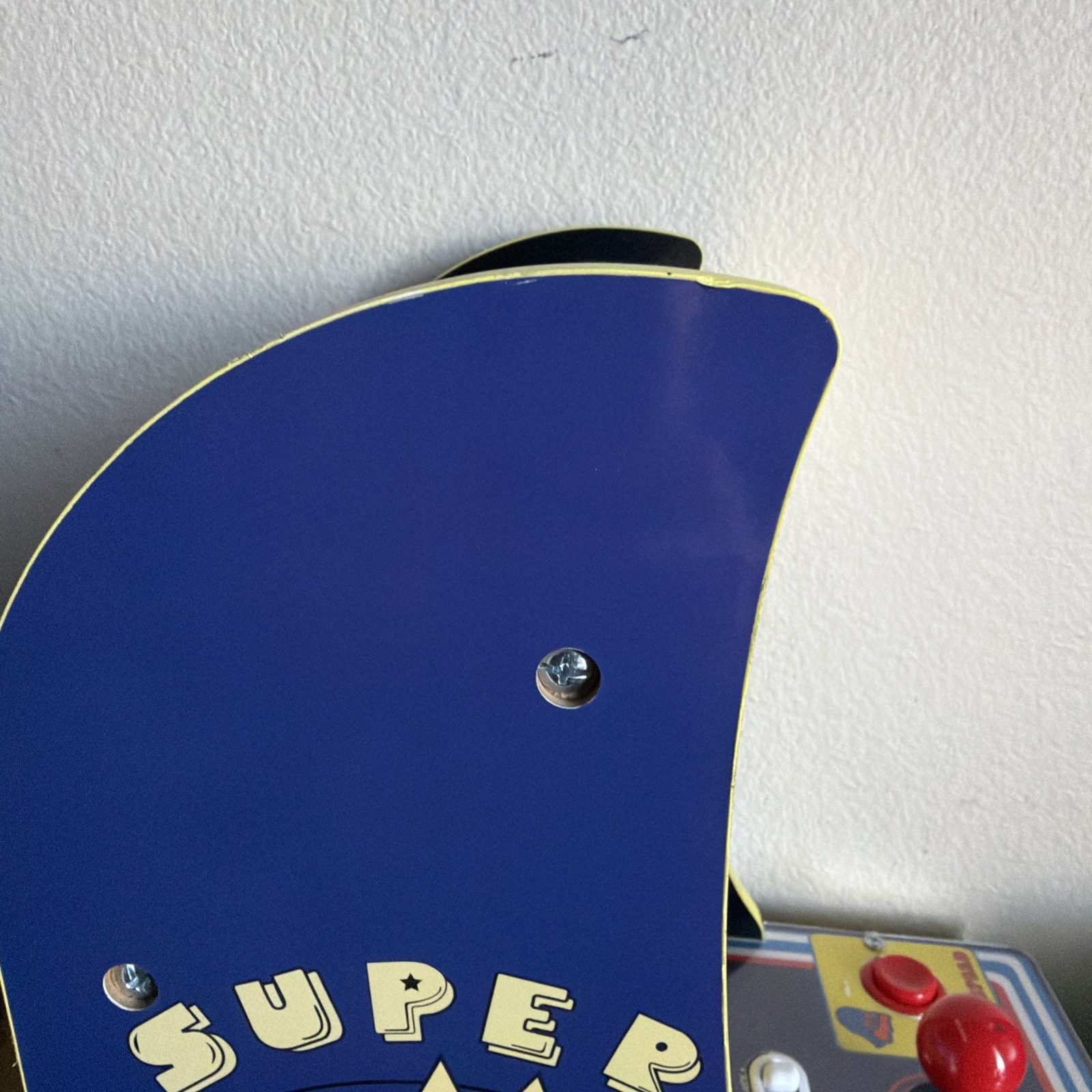 Arcade1Up Super Pac-Man Counter Top Arcade Machine 4 Games; Clean And Working