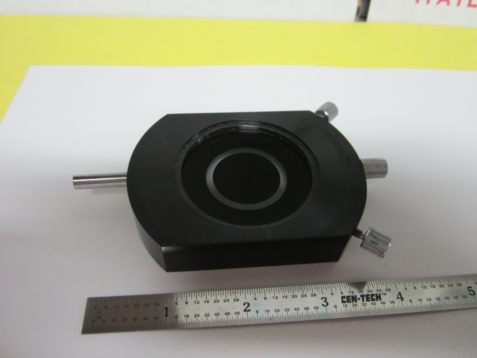 OPTICAL MICROSCOPE PART PHASE SLIDE 25X  OPTICS BIN#C7-97