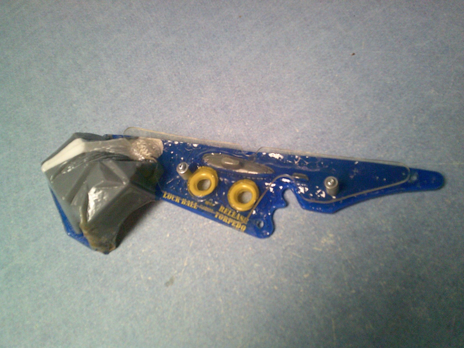 Data East TORPEDO ALLEY Mountain Plastic. Very Nice Condition