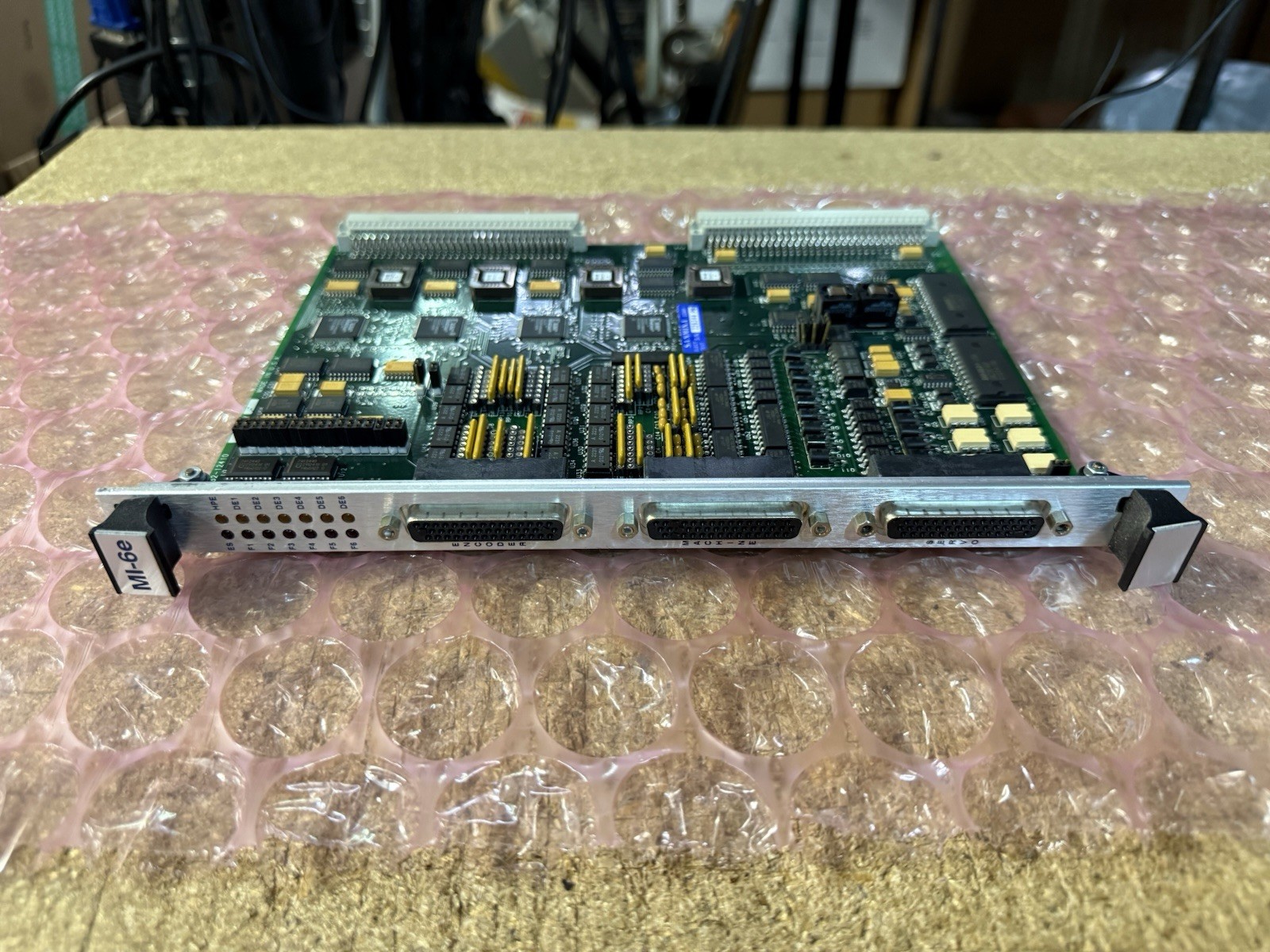Staubli MI-6e 10332-12410 Rev D Board For CS7 ROBOT CONTROLLER