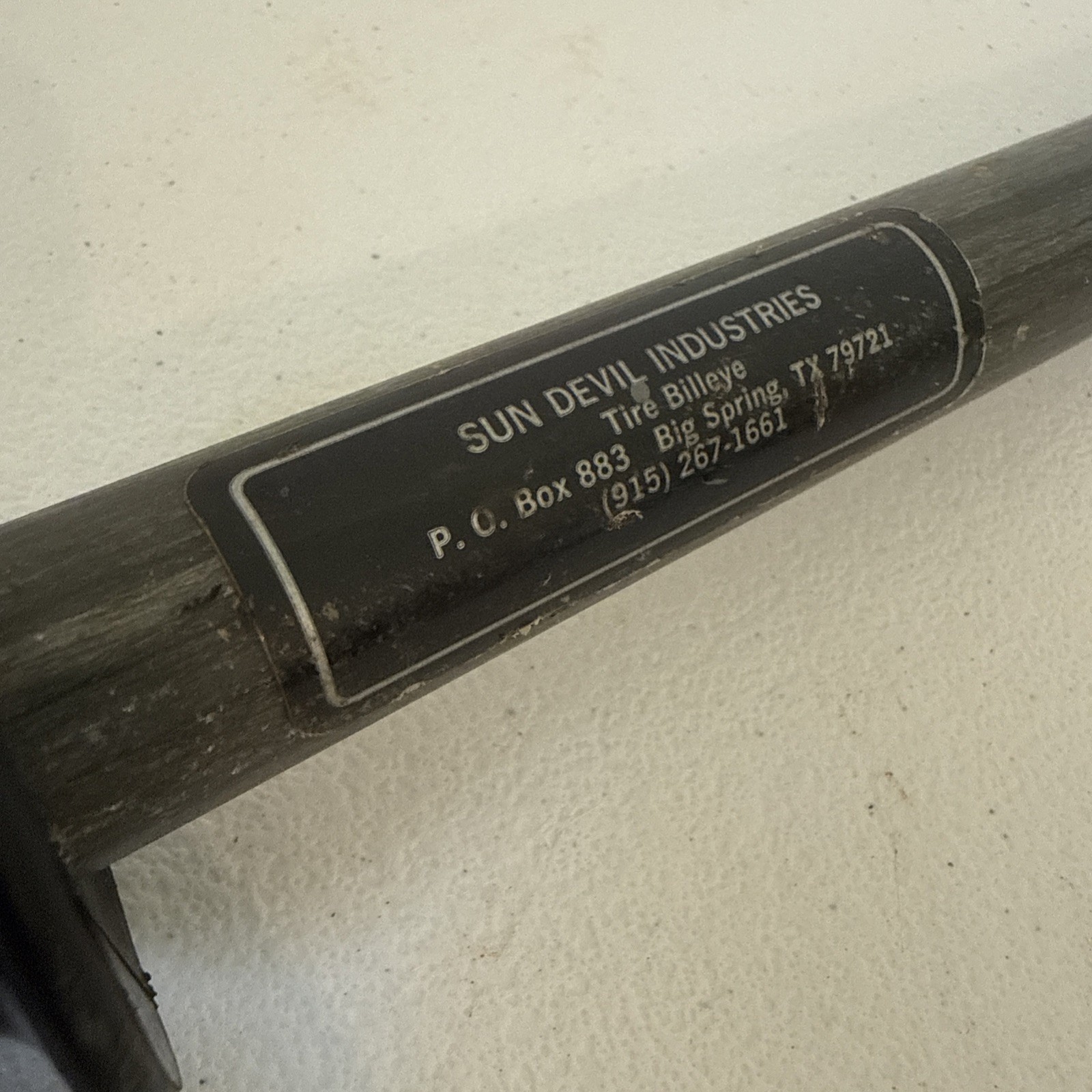 Sun Devil Industries – Tire Billeye – Big Spring, TX.