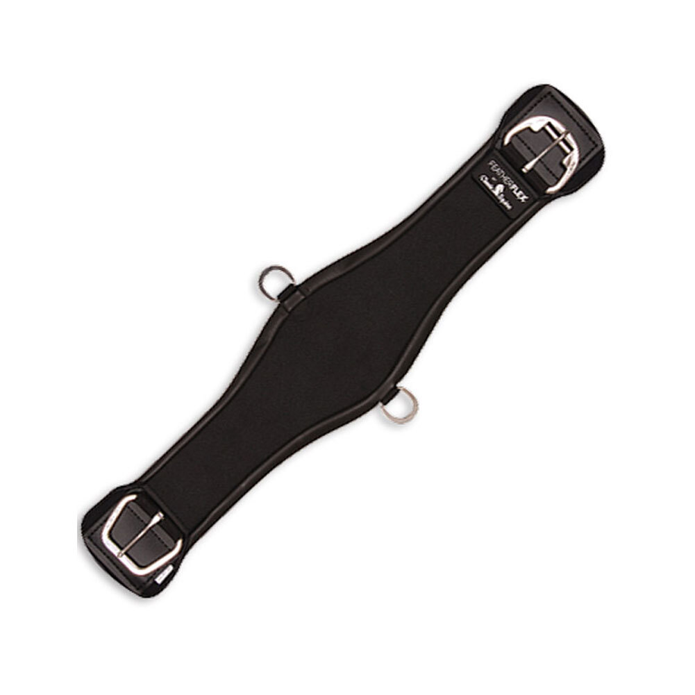 CLASSIC EQUINE FeatherFlex Black Roper Cinch (FFRCBK)