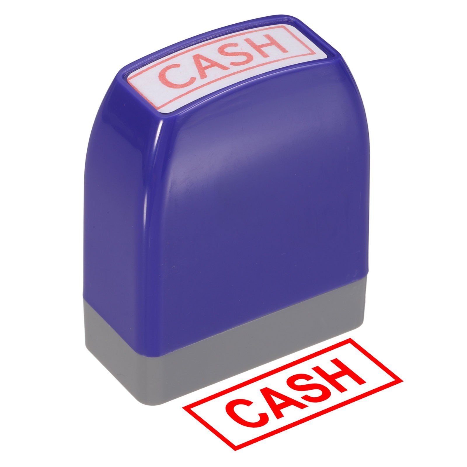 CASH Notice Stamp Self Inking, Purple