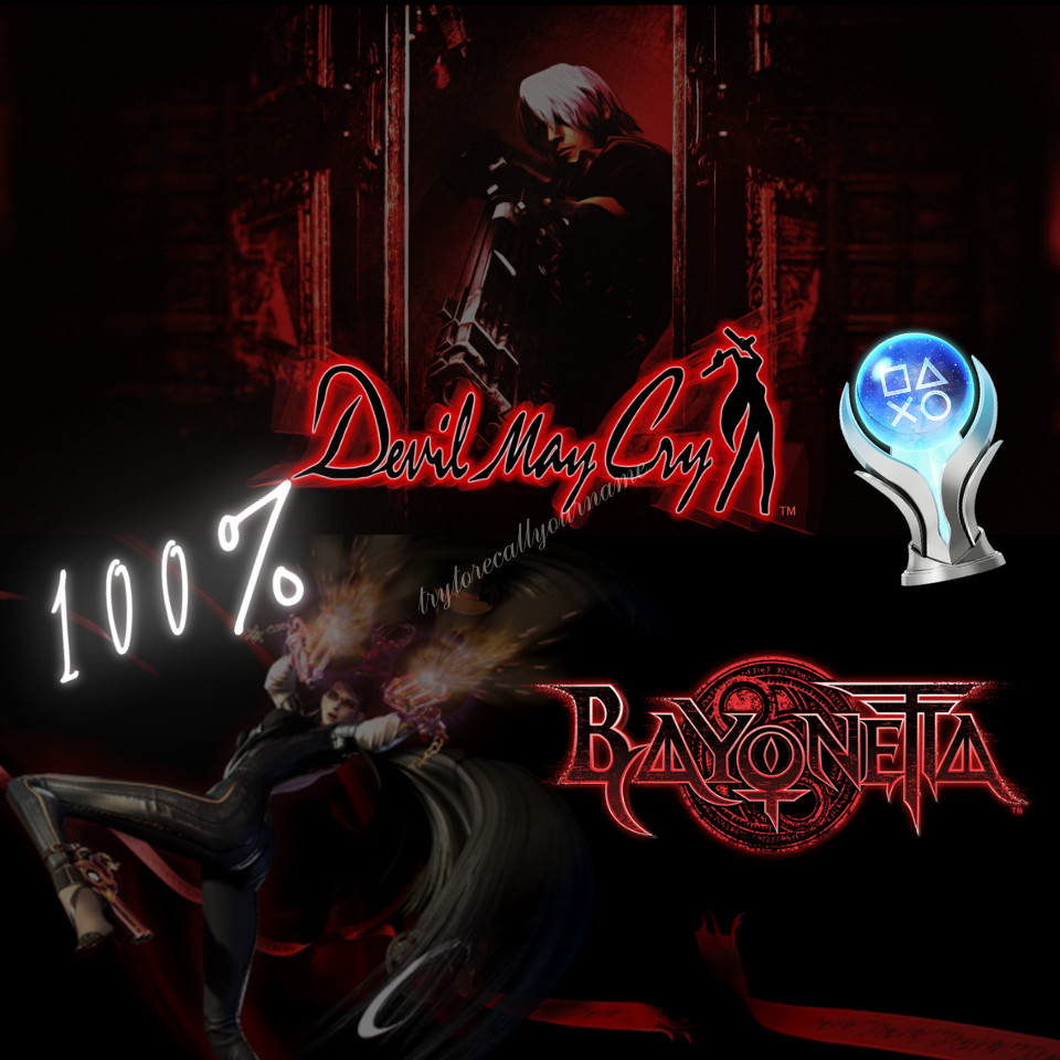 DEVIL MAY CRY 1 + BAYONETTA 1 PS4/PS5 Platinum Trophy Service FAST SPEEDRUNNER