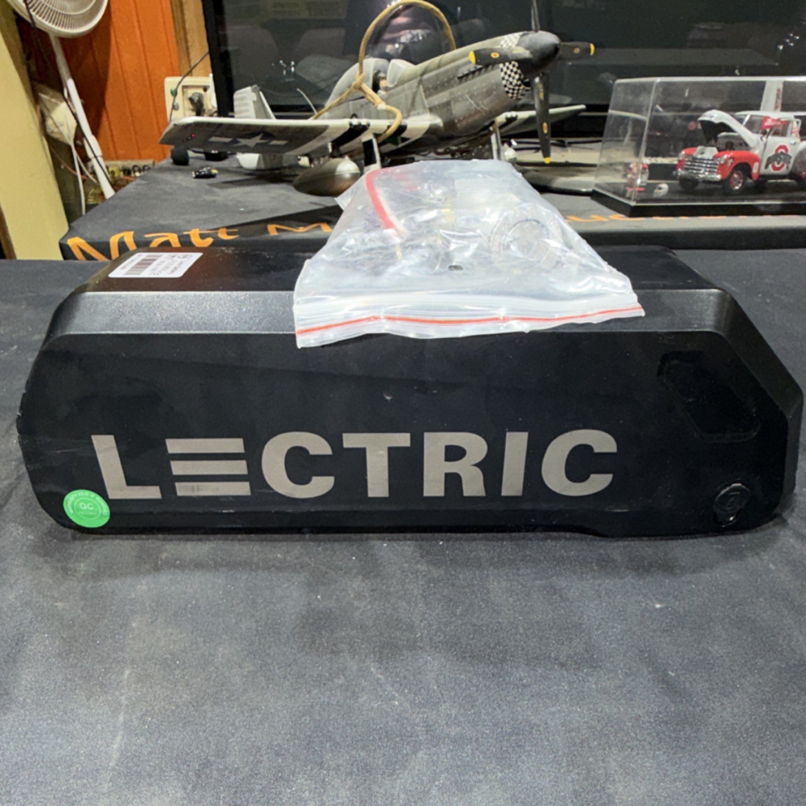 Two * Lectric 48V Battery with Replacement Lock ignition for E-Bike Black~READ