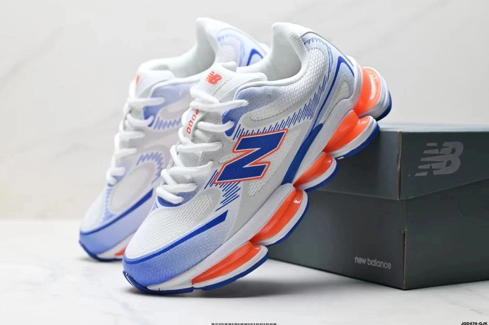 All Men's Size US New NB Abzorb 2000 White Blue Men's Casual [U2000JKD] 7-11