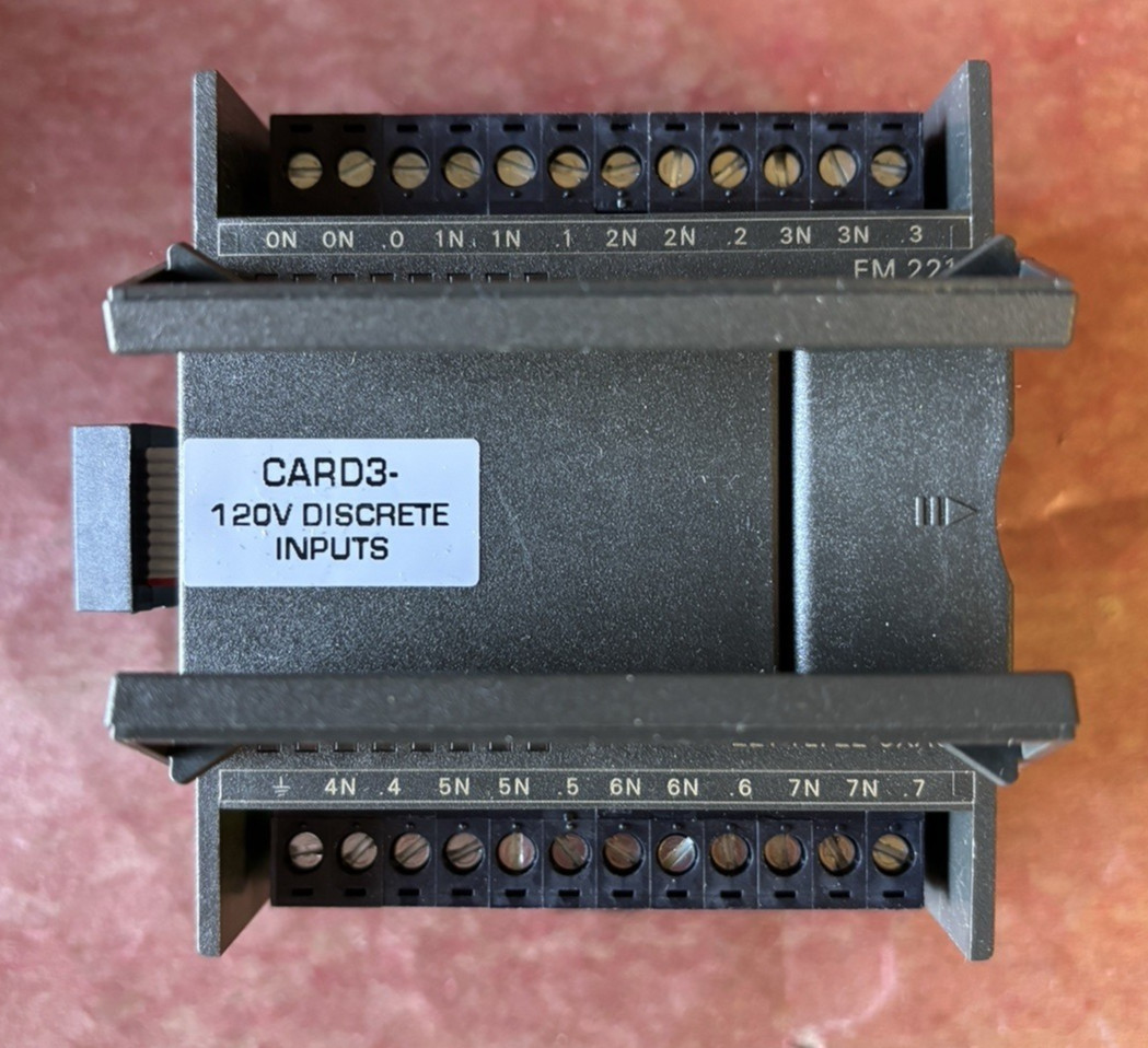 Siemens 6ES7 221-1EF22-0XA0   Digital Input Module