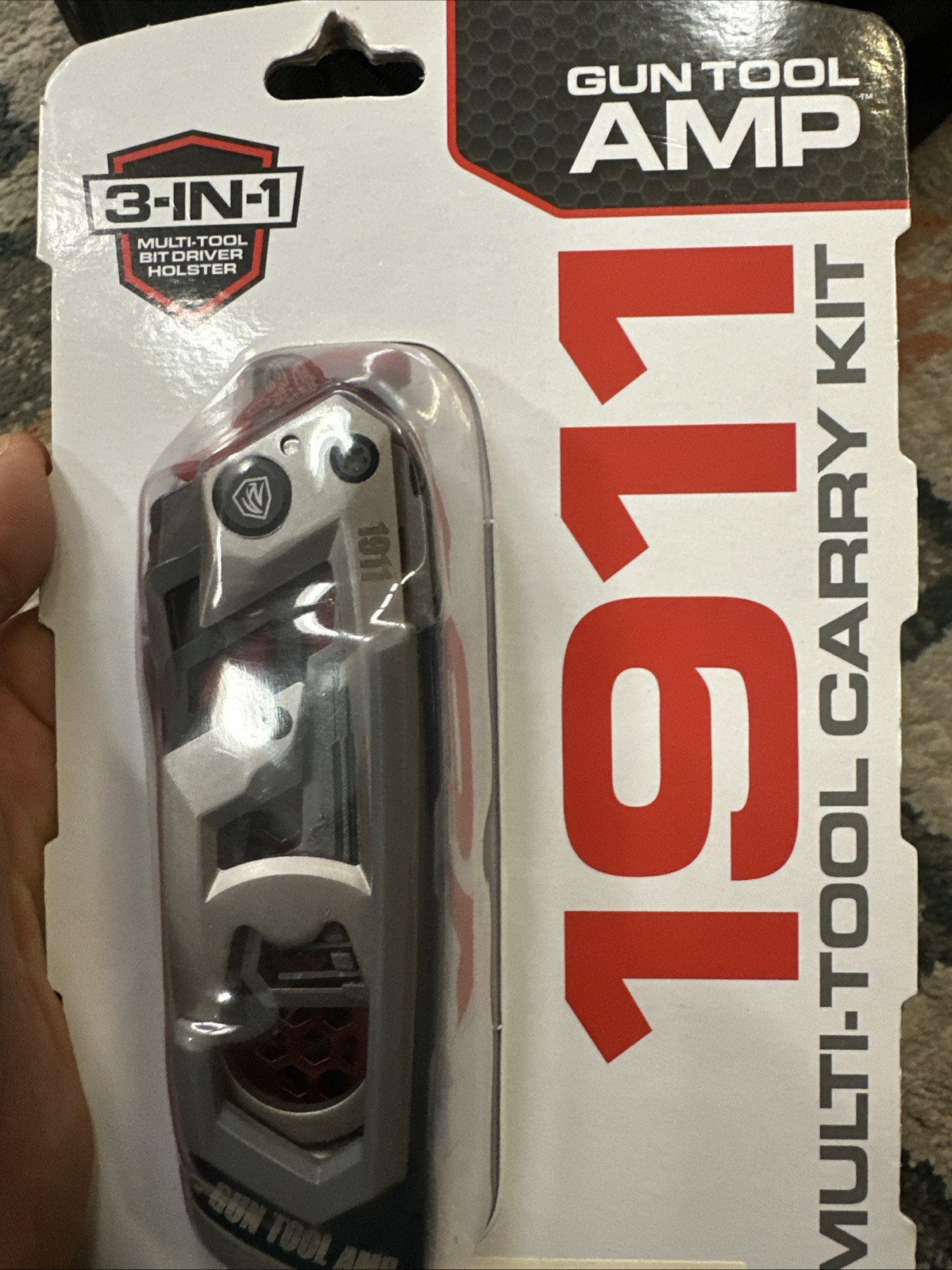 Real Avid Gun Multitool for 1911 Handguns | 28-In-One Pistol Gun Tool / Sealed