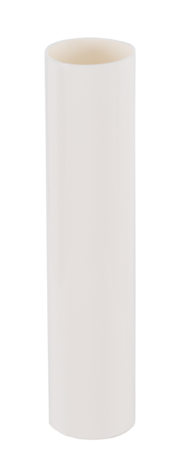 New 4" WHITE PLASTIC PVC CANDELABRA SOCKET COVER SLEEVE