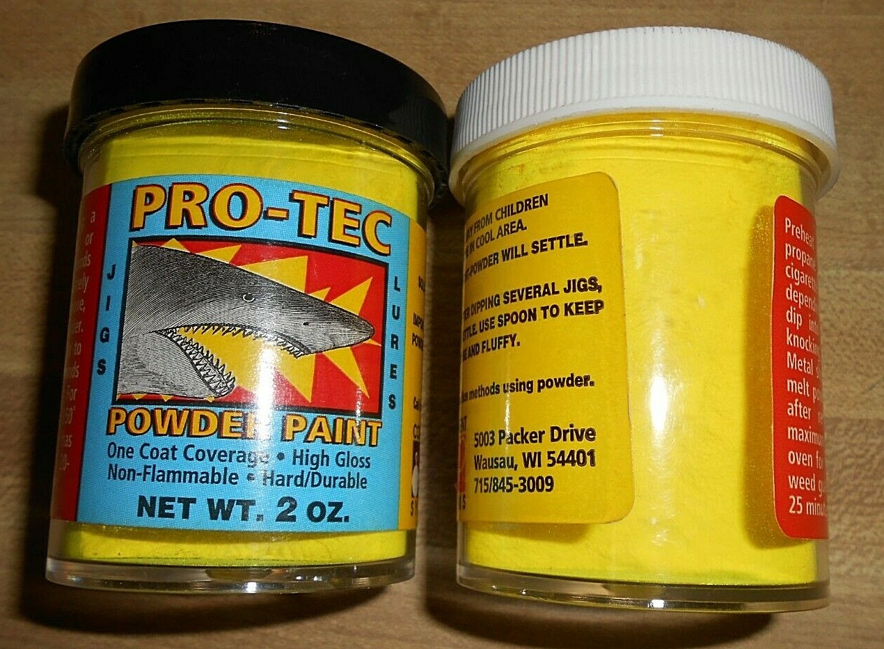 4 Component  Systems Pro Tec Powder Paint - 2 Glitter Coats & 2 Colors