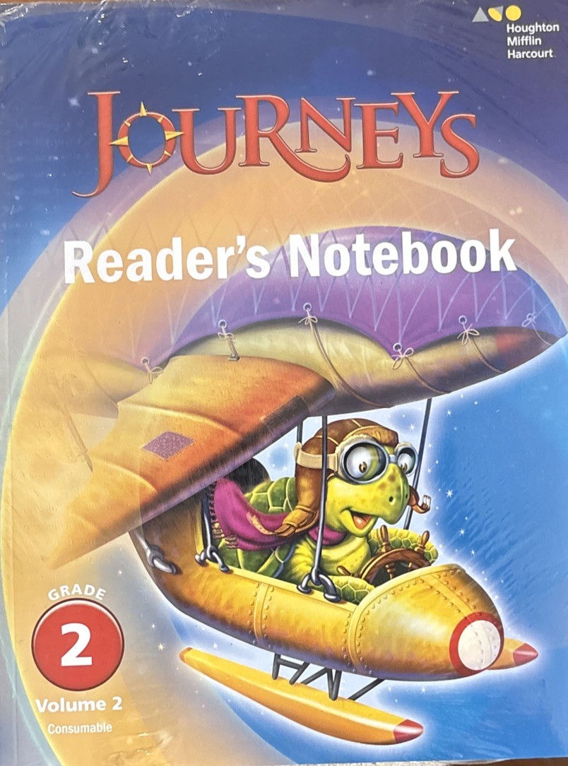 Journeys Grade 2 Reader's Notebook Consumable 2 book set HMH New!