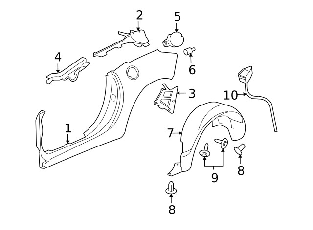 Genuine GM Bracket 15924181