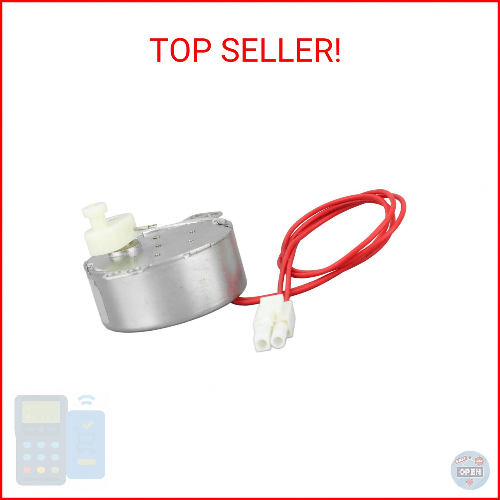 Egg Turner Motor Incubator Motor Aluminum Electric Synchron 4W (12v)