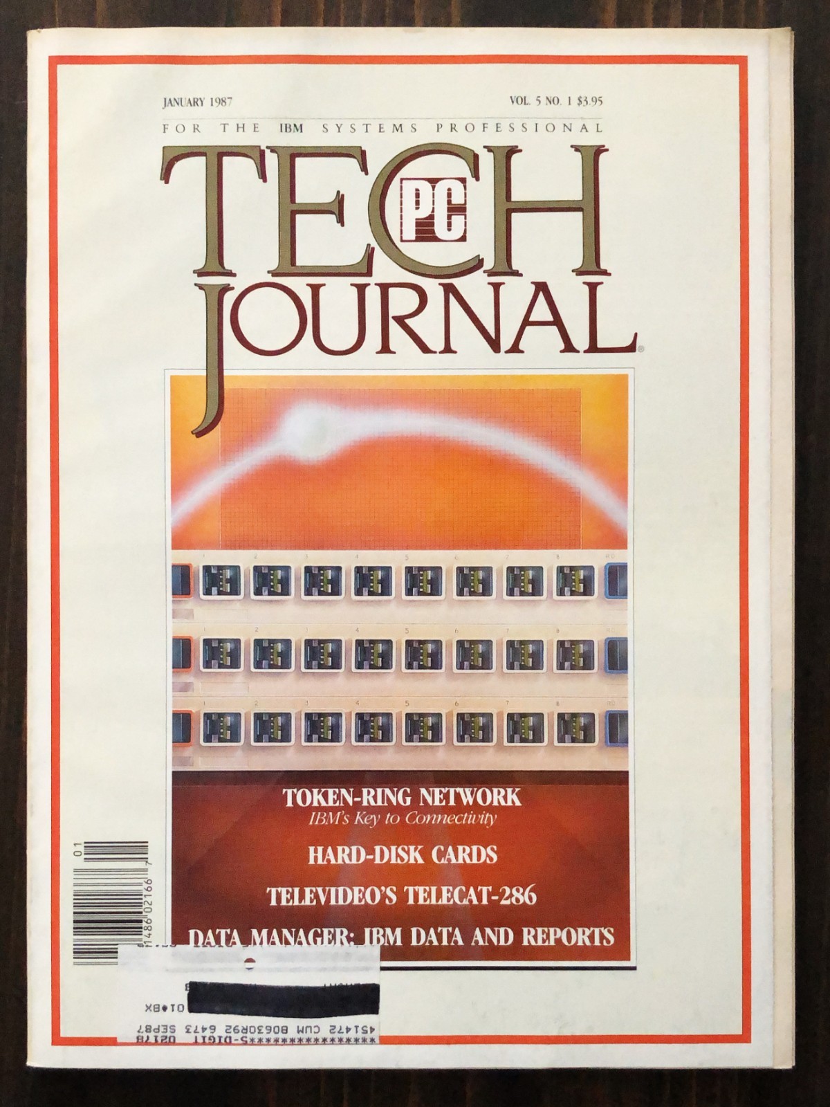 PC Tech Journal Magazine, January 1987, Vol. 5 No. 1  IBM Personal Computer