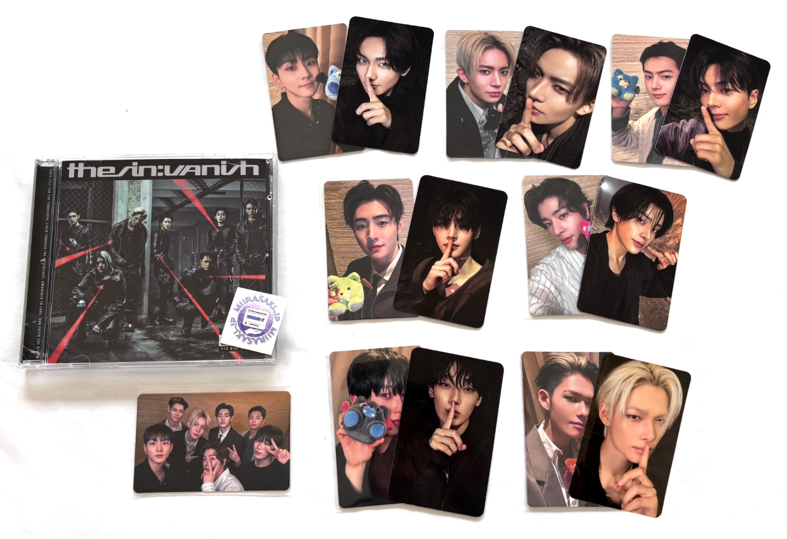 ENHYPEN THE SIN : VANISH JAPANESE Ver. 7th Mini Album CD Official Photocard New