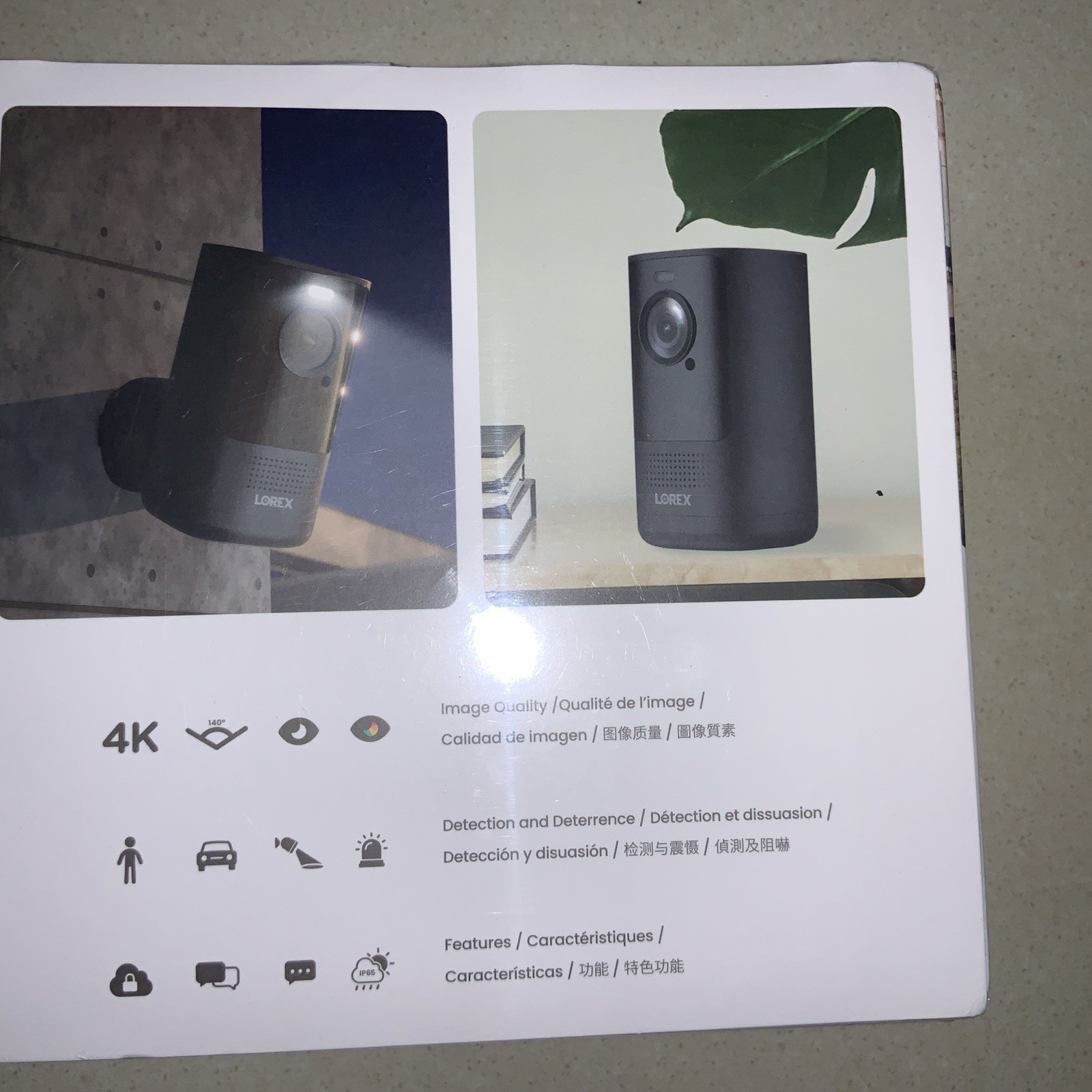Lorex 4K Spotlight Battery Standalone Wi-Fi Security Camera (Cloud-Enabled)