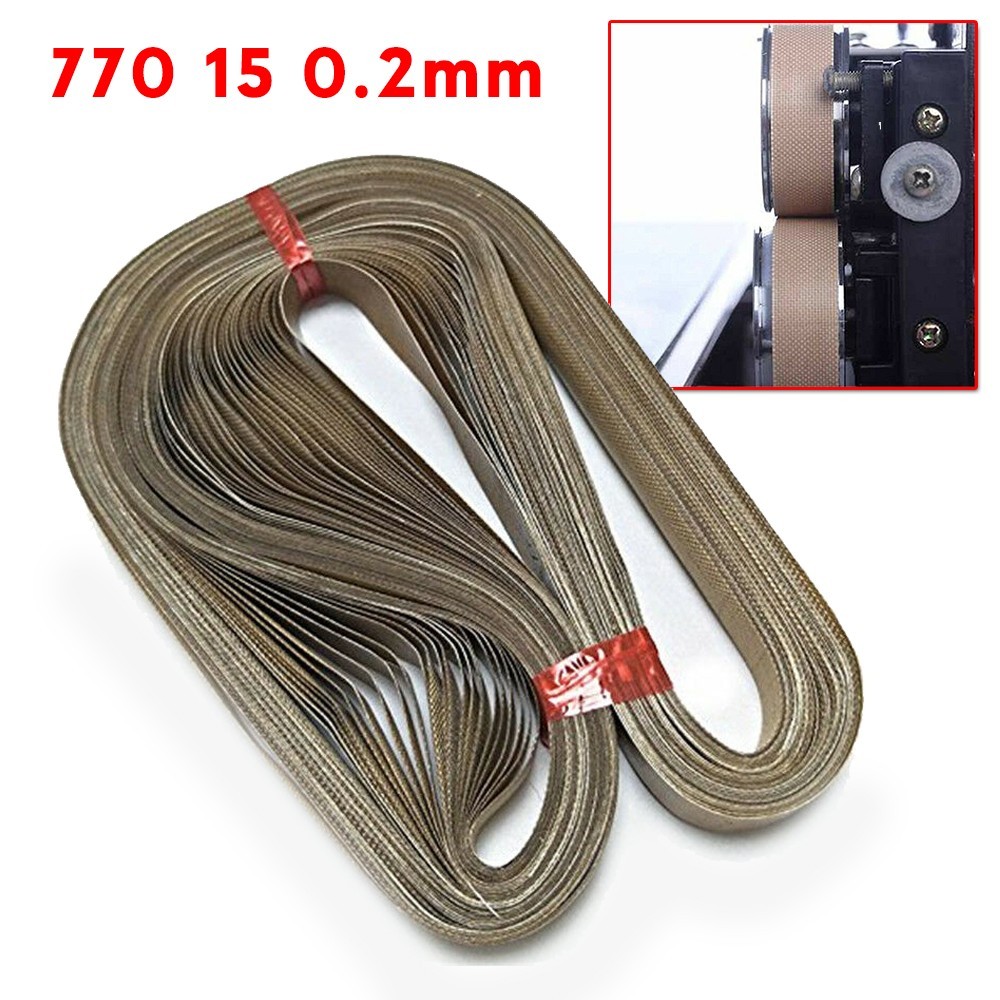 For FR-900 Sealing Machine Or FRD-1000 Conveyor 50pcs 770*15*0.2mm Newest Useful