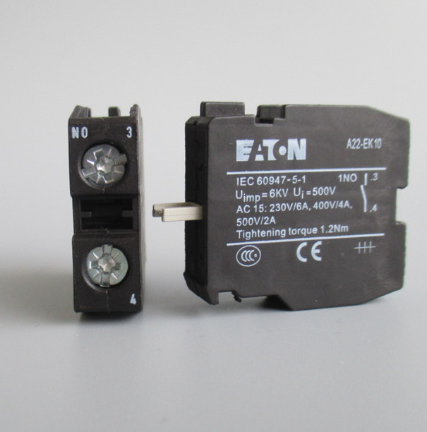 1PC Eaton A22-EK01 ,Moeller Switch Contact Block
