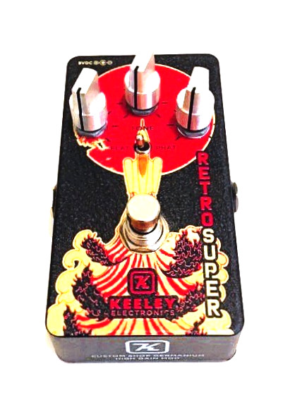 Keeley Retro Super Germanium Phat Mod Overdrive Guitar Effects Pedal