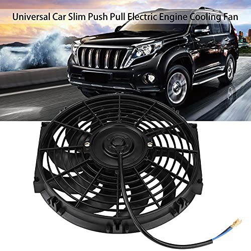 Condenser Cooling Fan, 12 inch General Motors Slim Push-Pull Electric Engine