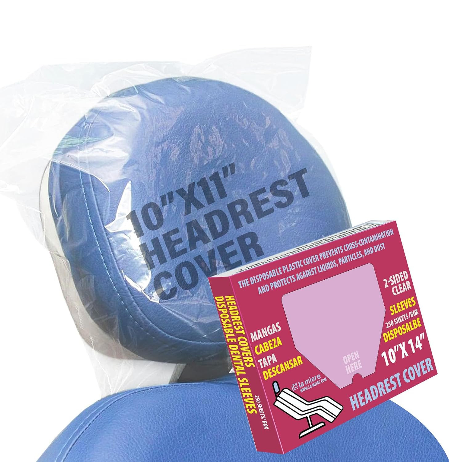 250P Disposable Dental Headrest Covers & Chair Sleeves Waterproof Cover, Dent...