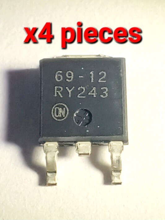 Lot of 4* ON Semi  MC33269 DT-12 69-12 RY243 DPAK Adjustable Voltage Regulator