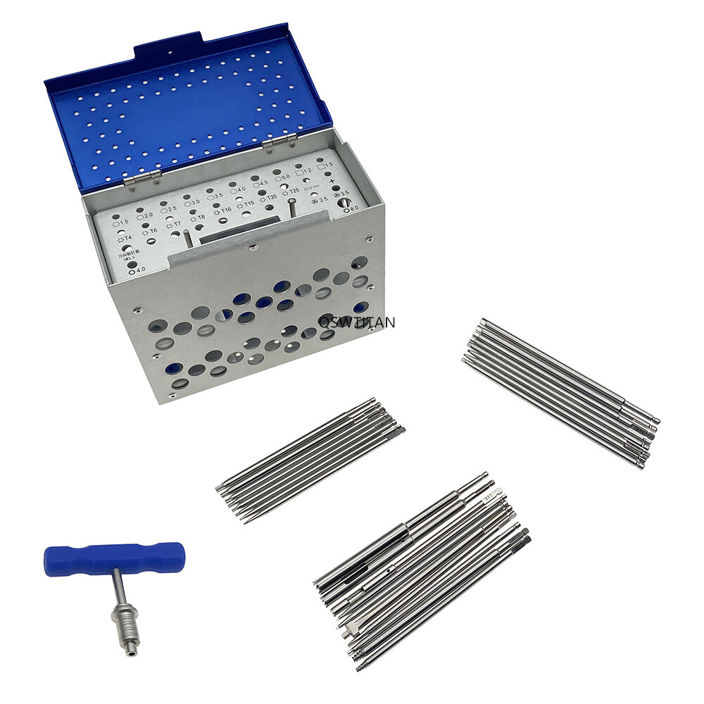 Internal Fixation AO Removal Instrument Broken Nail Screw Extractor Set