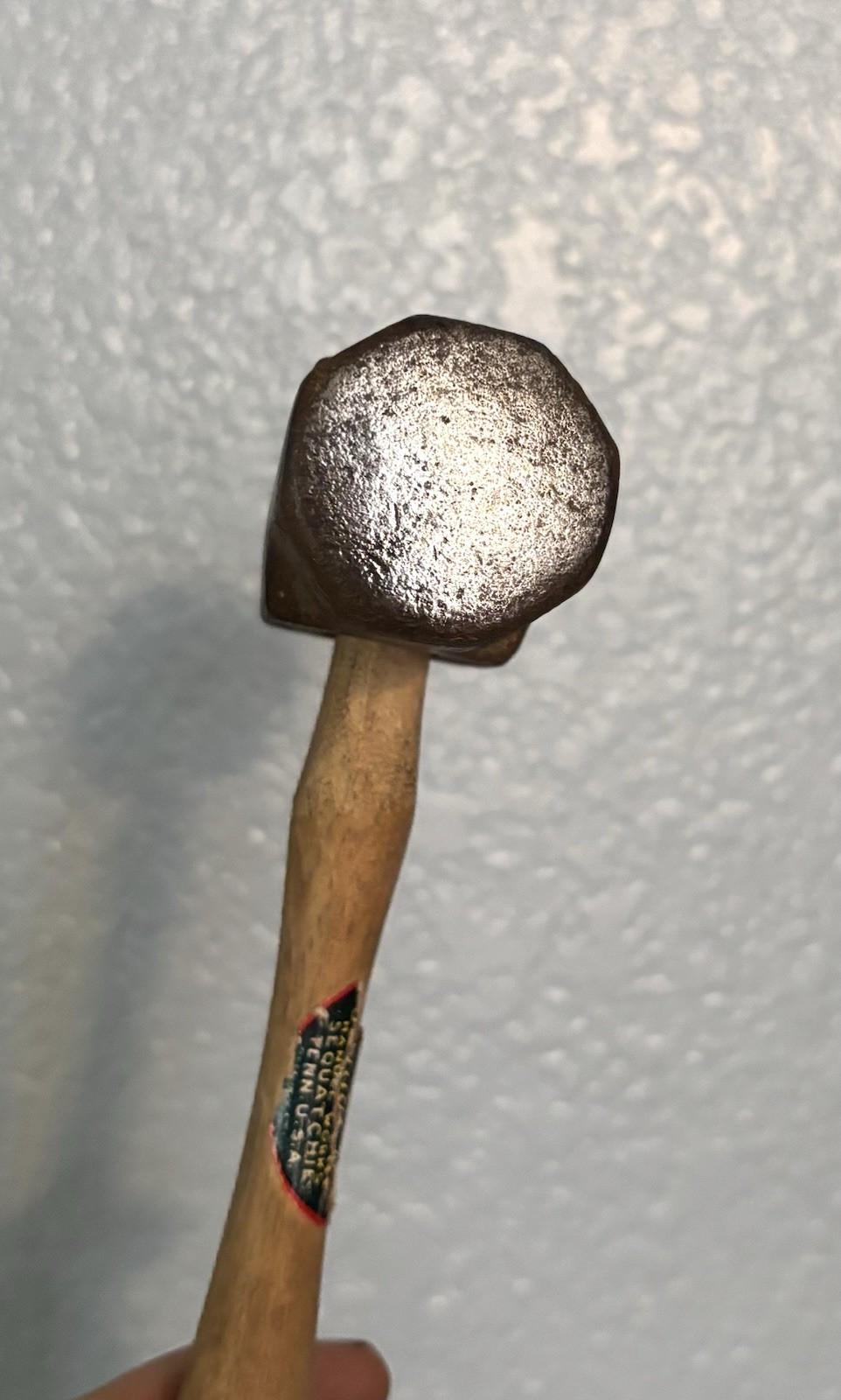 Vintage Cross Peen Hammer Blacksmith 2 Lbs Head