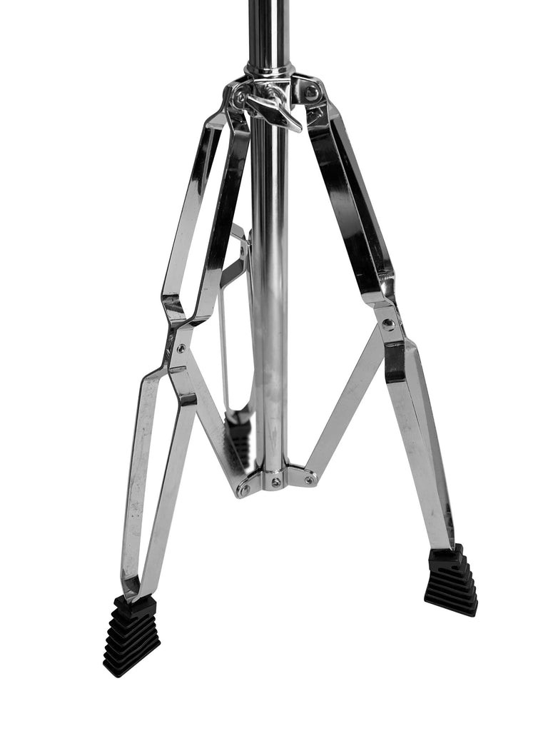 Zenison Heavy Suty Bongo Stand Double Braced Adjustable 4' Bongo Stand Chrome