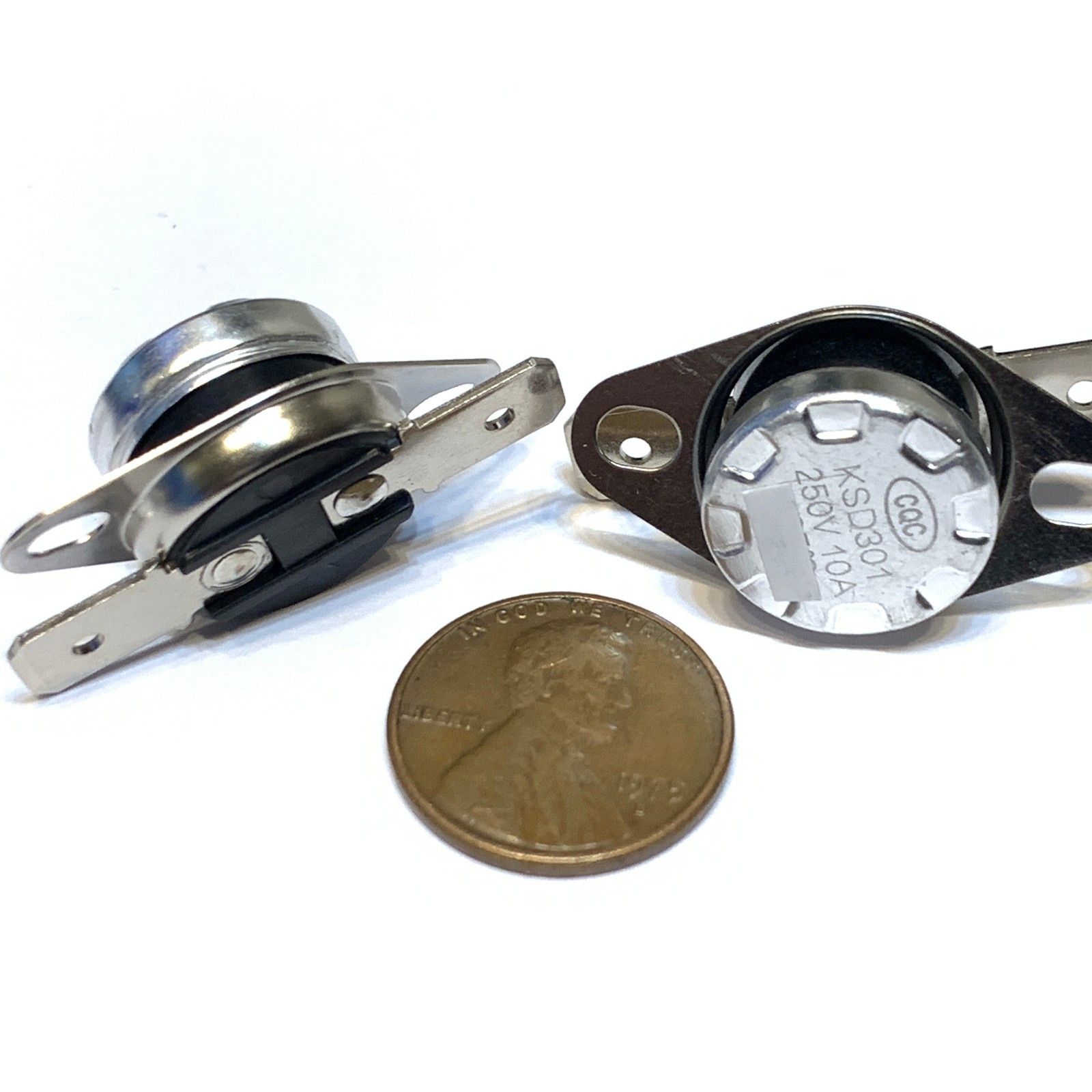 2 Pieces N/C 60ºC 140ºF normally closed Thermal  Thermostat switch KSD301 C26