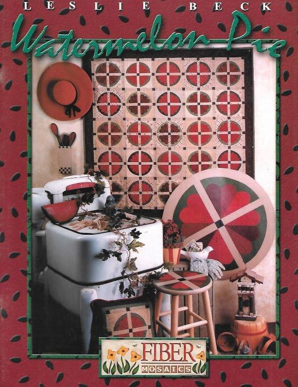 QUILTING FIBER MOSAICS WATERMELON PIE MUST SEE!!!