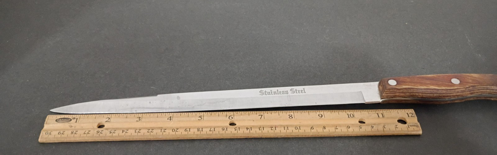 Interpur Carving/Slicing 11" Stainless Blade Nice Weight