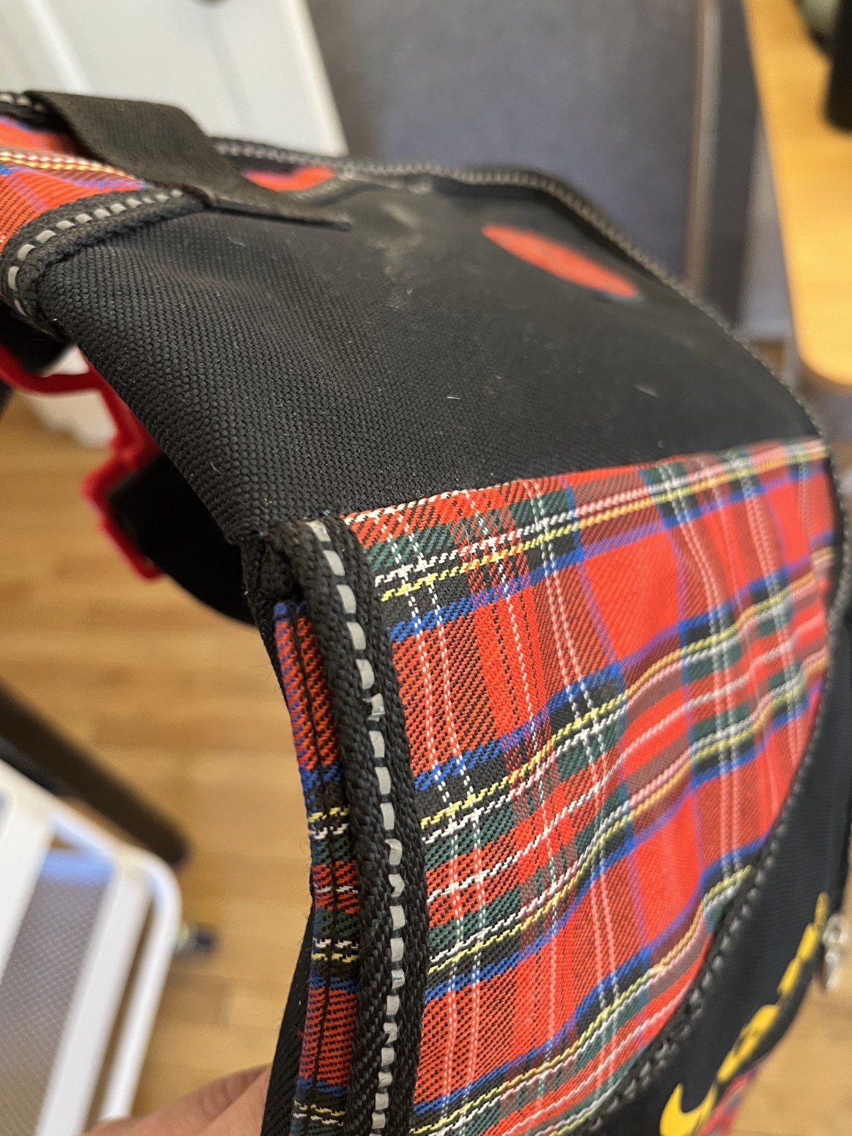 Zildjian Adrian Young Stick Bag | Plaid Pattern | Used Condition