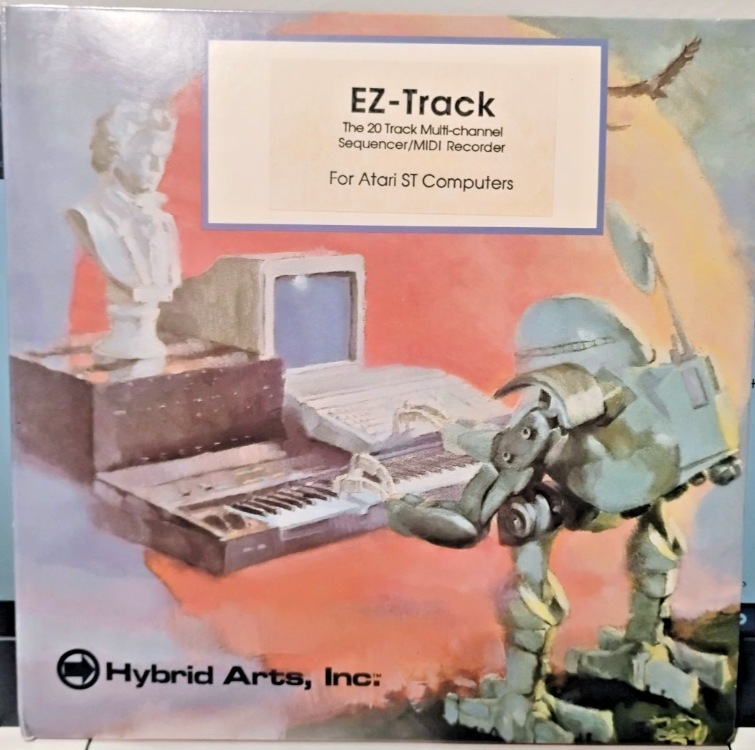 EZ -Track (20 track Sequencer/ MIDI recorder) Atari ST - NEW /Complete in Box