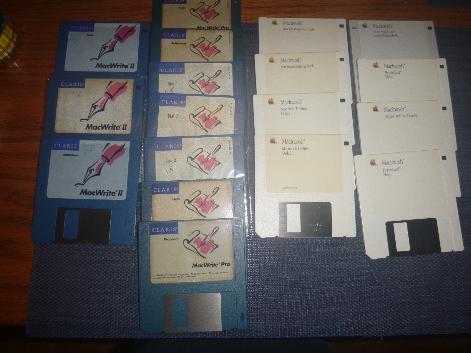 MacIntosh Disks Utilities System Tools Mac Write