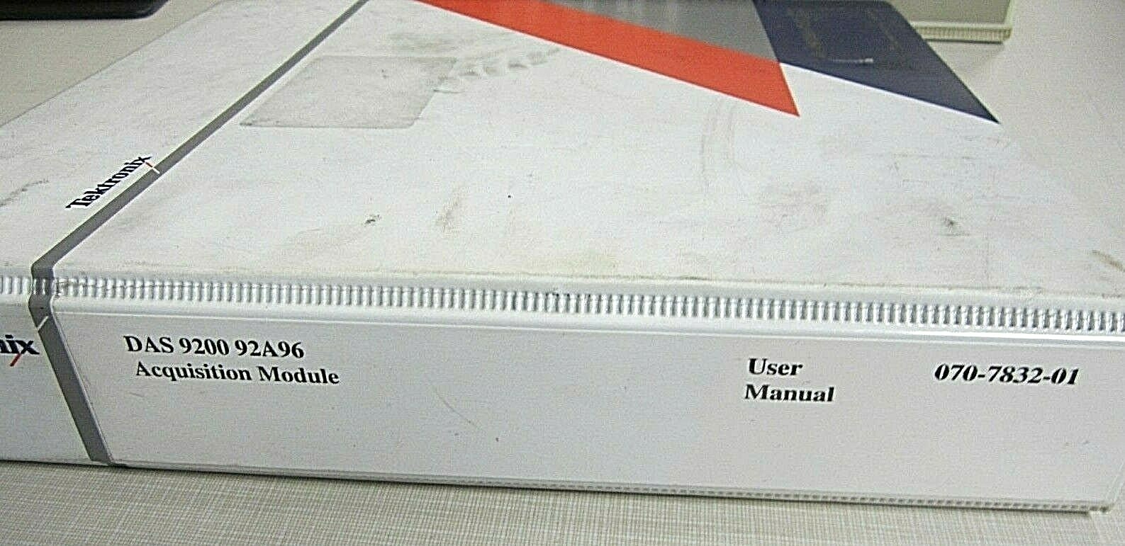 TEKTRONIX DAS 9200 92A96 Acquisition Module USER MANUAL 070-7832-01