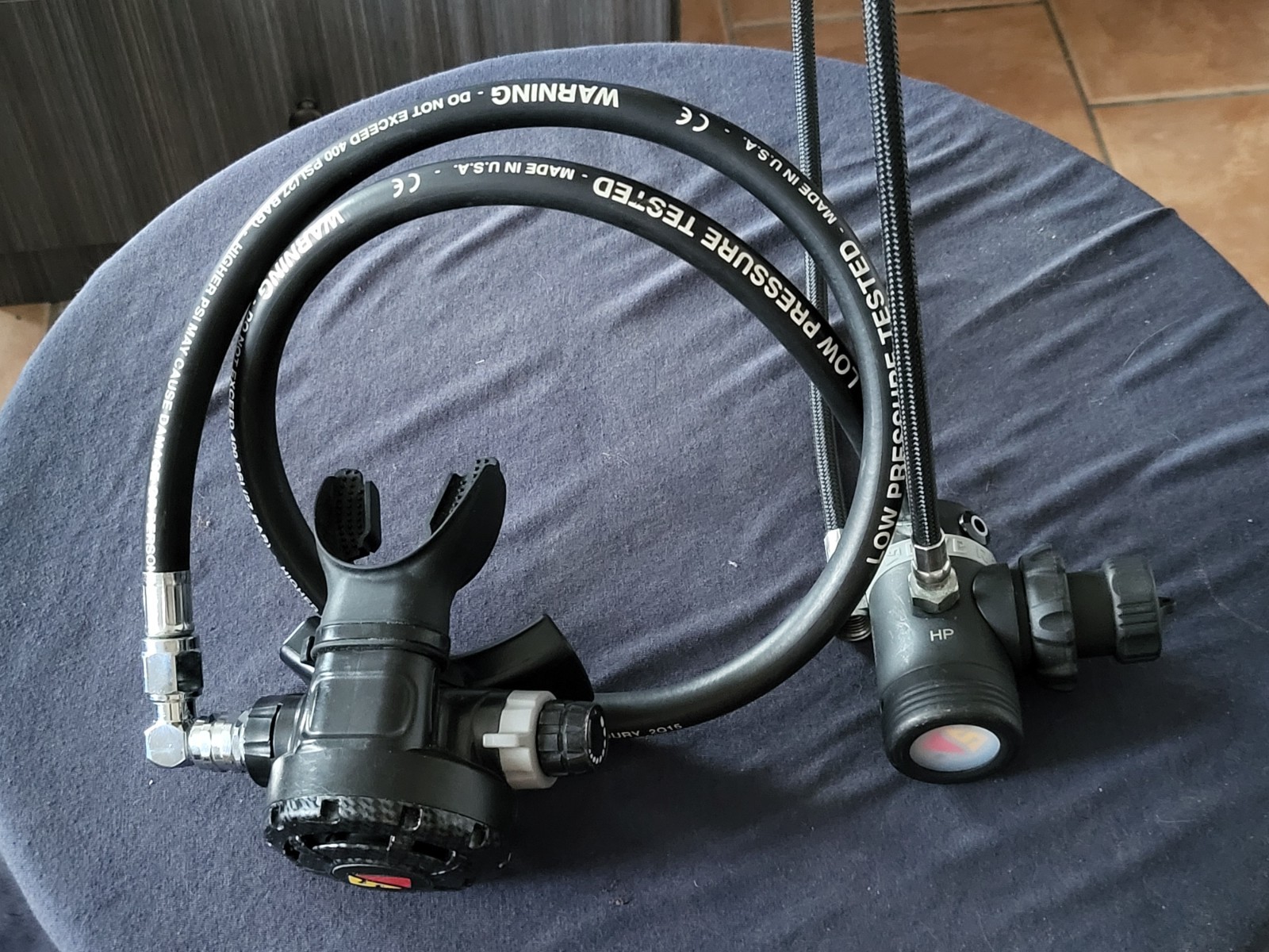 Dive Rite XT 1st & 2nd Stage Din Regulator
