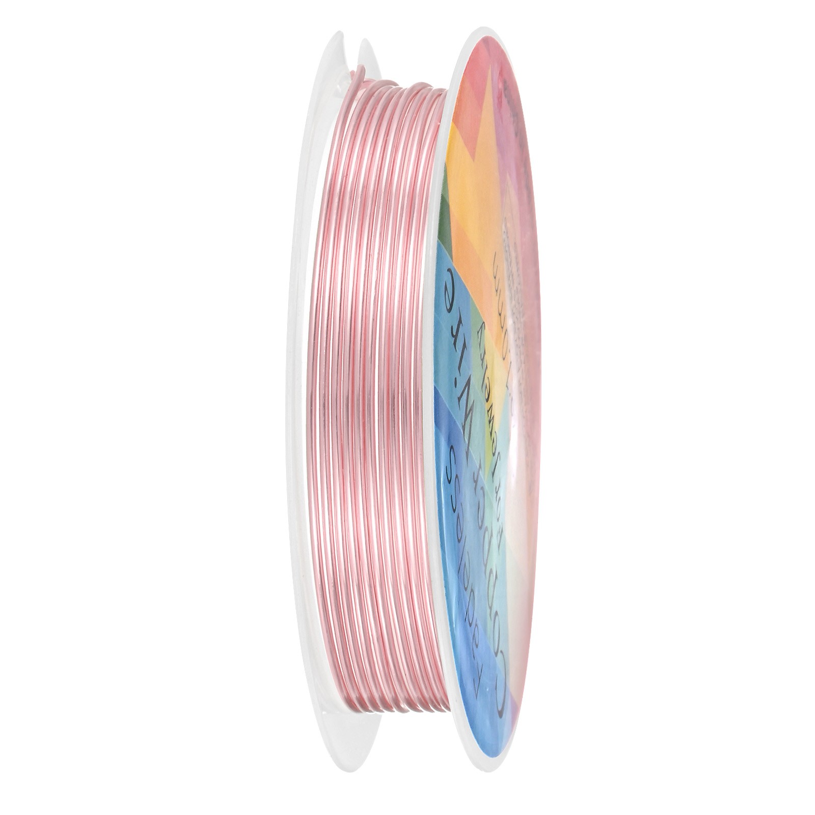 1mmx1.6m Jewelry Wire, 18 Gauge 5.2FT Craft Wire Copper Wire, Rose Gold