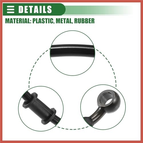 Universal Brake Hose Motorcycle ATV Dirt Bike Motocross Braided Hydraulic