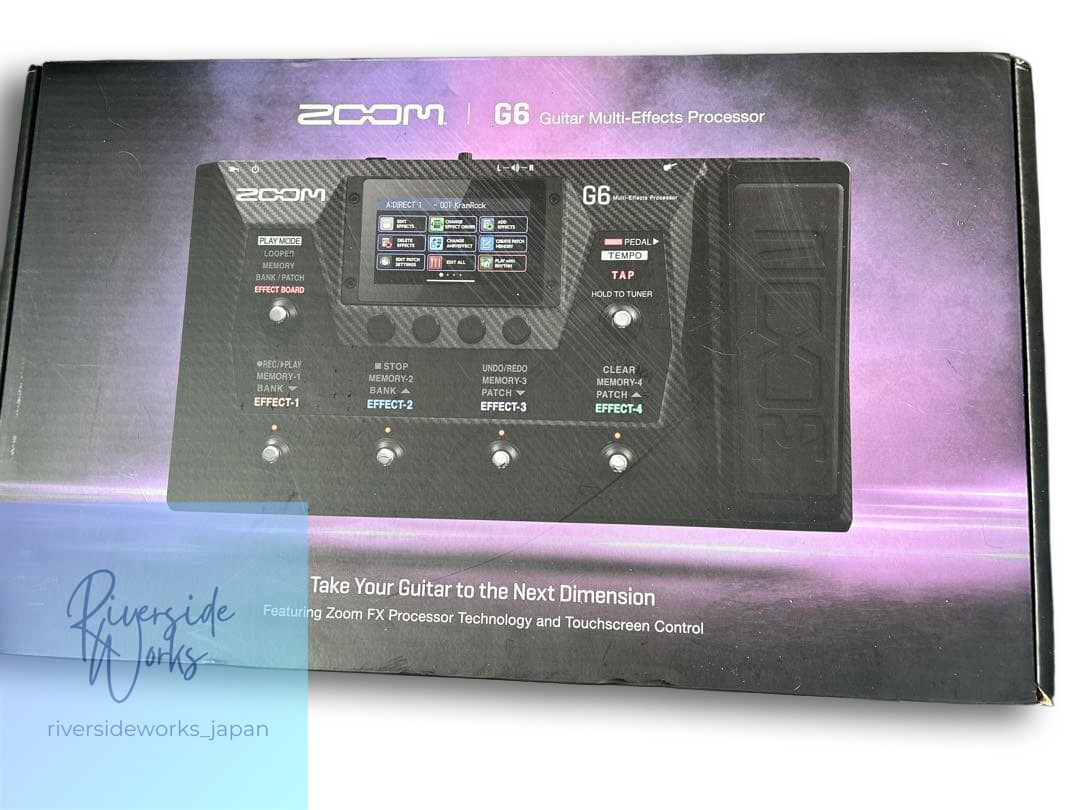 ZOOM G6 Multi-Effects Processor New