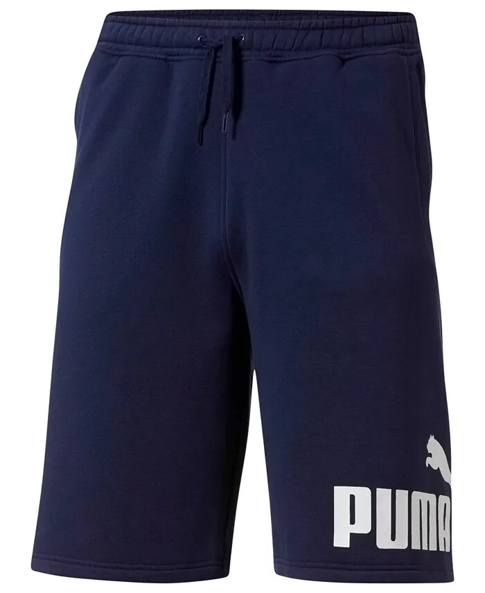PUMA Logo Fleece Shorts SIZE XL PEACOAT NEW WITH TAGS