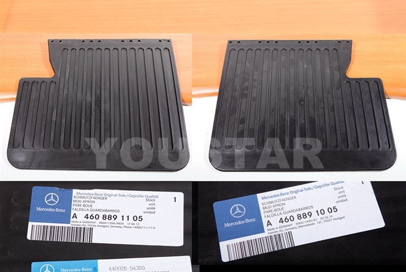 US STOCK Pair Genuine Mercedes W463 G Class Mud Flaps Splash Guards G500 79-07