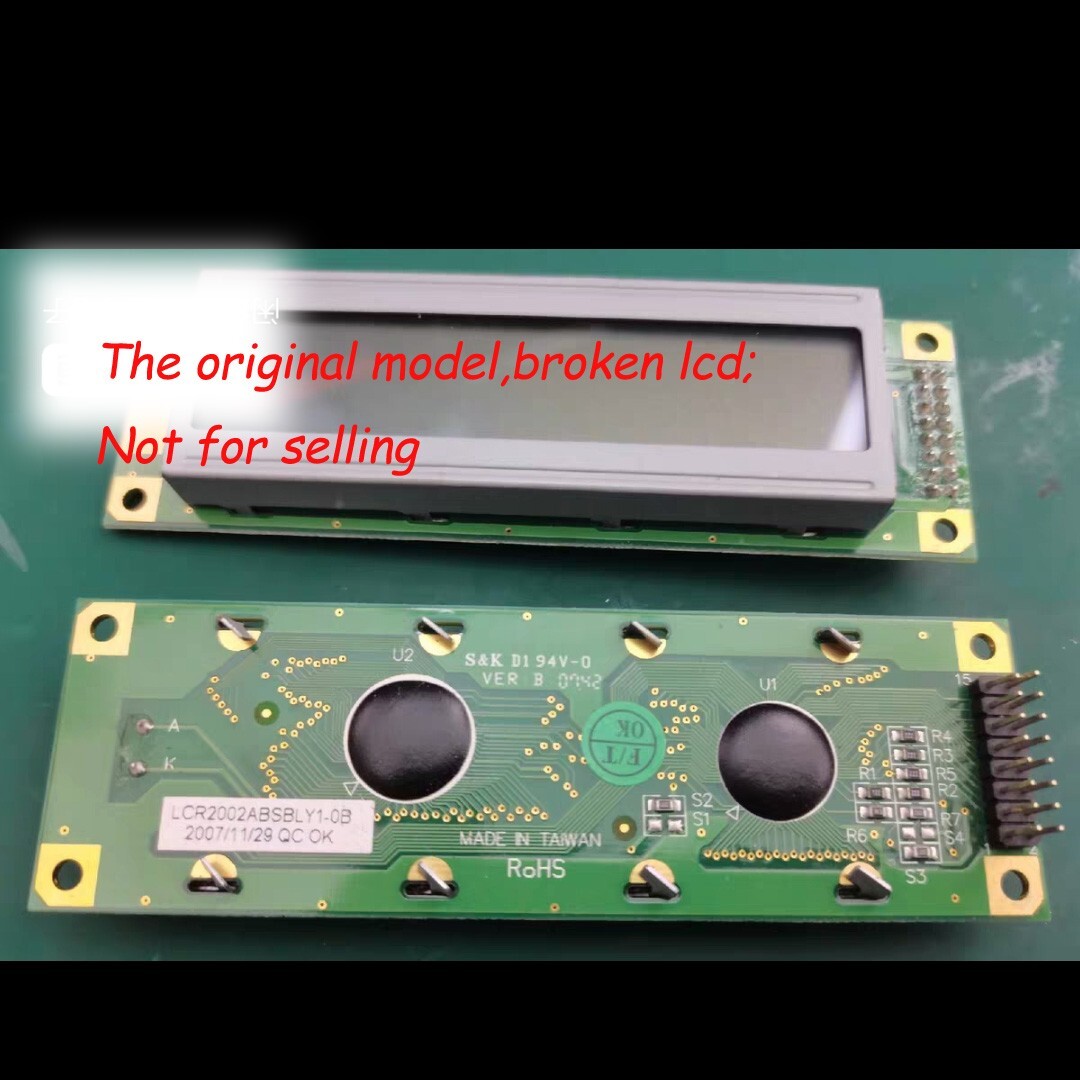 Compatible Replacement For LCR2002ABSBLY1-0B LCD