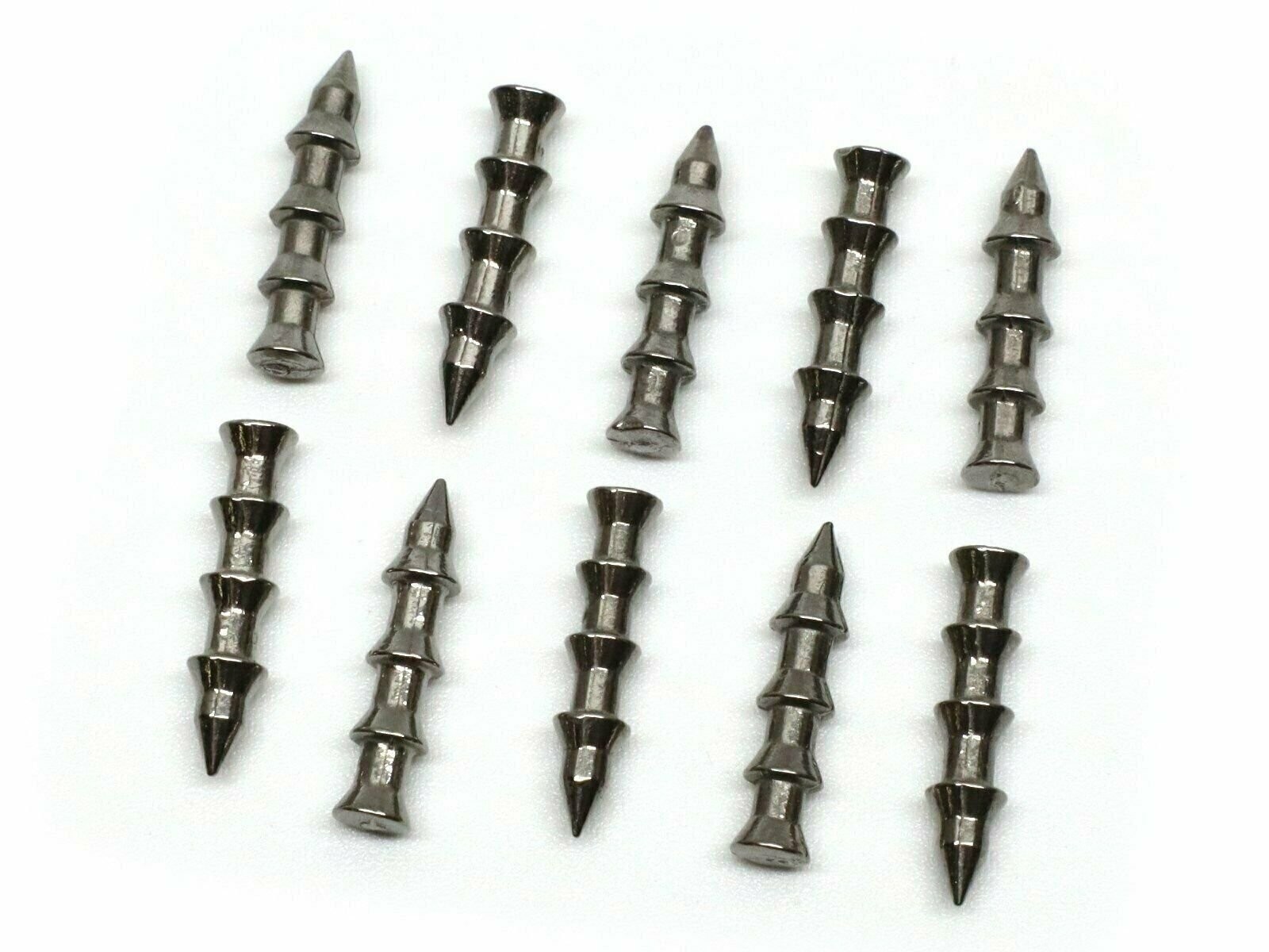 Harmony Fishing Tungsten Nail Weights (10 Pack, Select Size) Lead-Free